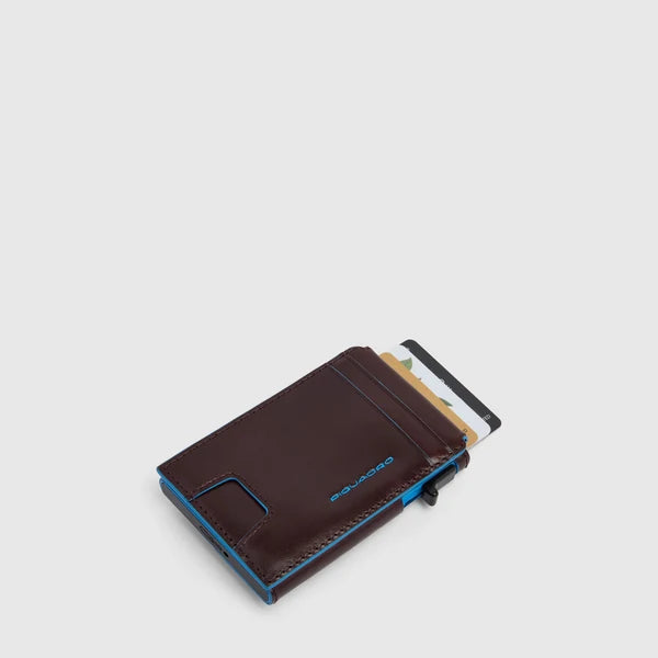 PIQUADRO - Portacarte uomo automatico con porta documenti