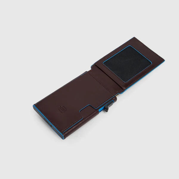 PIQUADRO - Portacarte uomo automatico con porta documenti