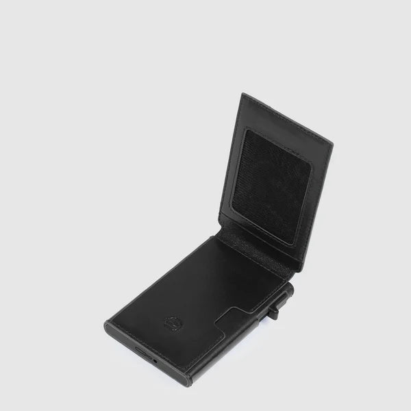 PIQUADRO - Portacarte uomo automatico con porta documenti