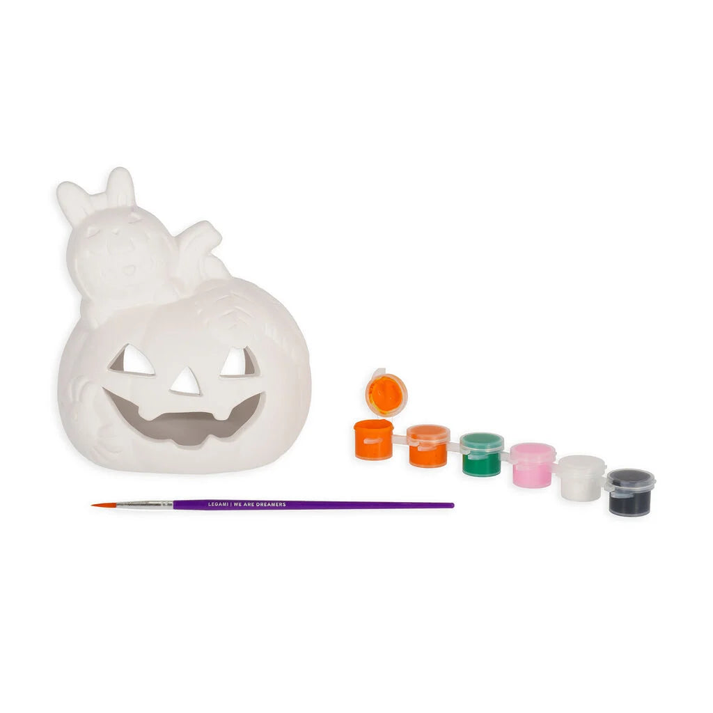 Legami Halloween - Kit Creativo Portacandela in Ceramica da Dipingere - Coniglietto