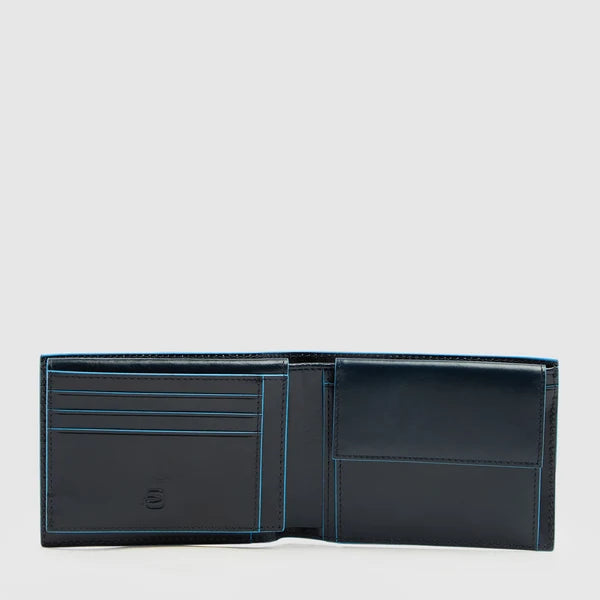 Piquadro Portafogli Uomo in Pelle con Porta Documenti, Portamonete e RFID | PU1392B2R