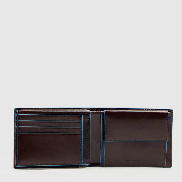 Piquadro Portafogli Uomo in Pelle con Porta Documenti, Portamonete e RFID | PU1392B2R