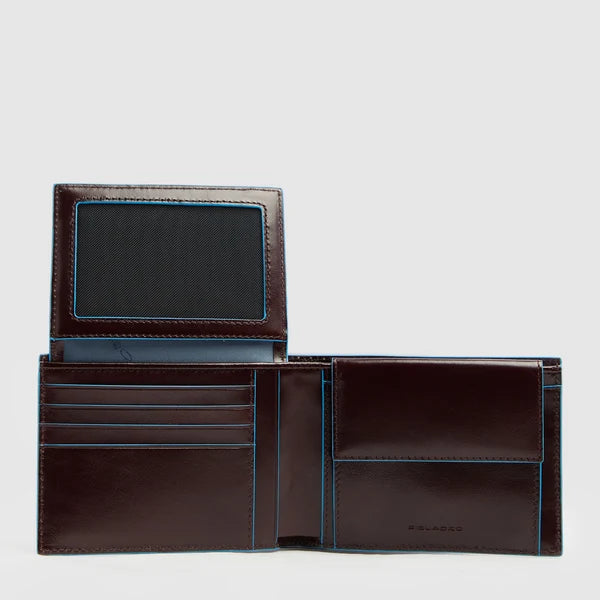 Piquadro Portafogli Uomo in Pelle con Porta Documenti, Portamonete e RFID | PU1392B2R