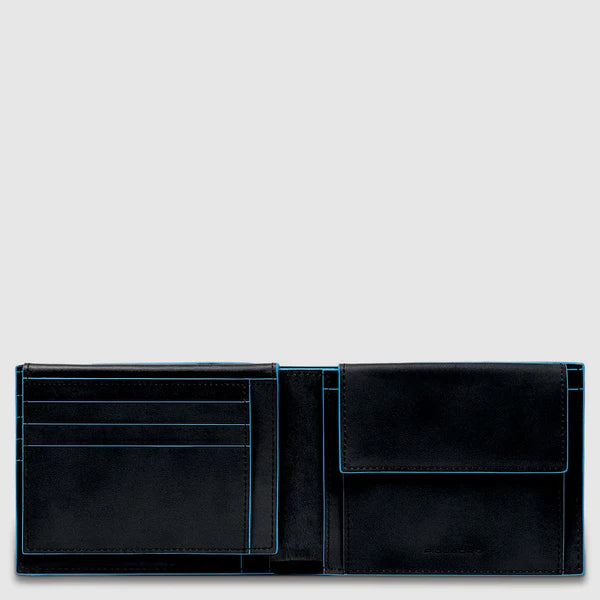 Piquadro Portafogli Uomo in Pelle con Porta Documenti, Portamonete e RFID | PU1392B2R