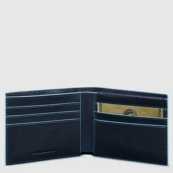Piquadro Portafogli Uomo in Pelle con Porta Documenti Rimovibile e RFID | PU3891B2R