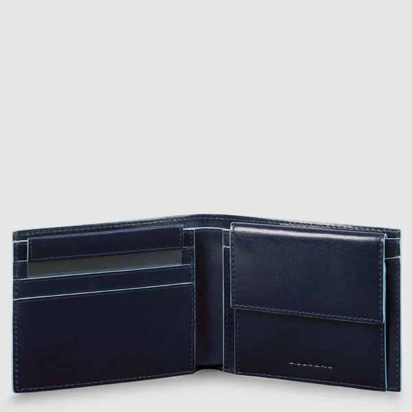 Piquadro Portafogli Uomo in Pelle con Portamonete, Portacarte e RFID | PU4188B2R