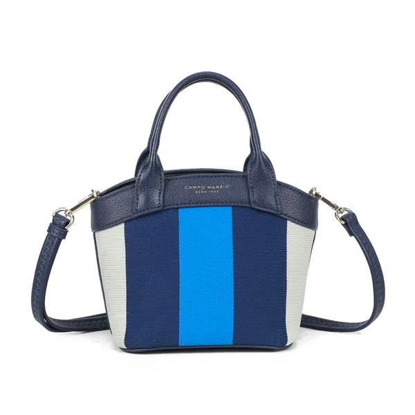 CAMPO MARZIO - Borsa a Mano Riccione - Blu Oceano