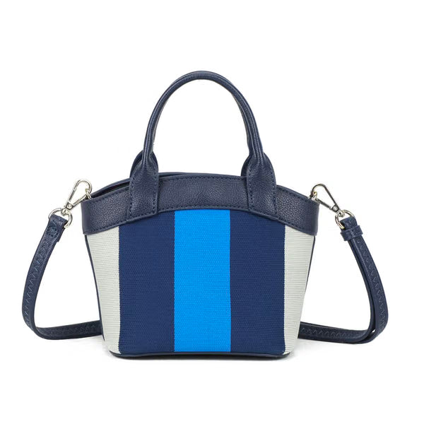 CAMPO MARZIO - Borsa a Mano Riccione - Blu Oceano