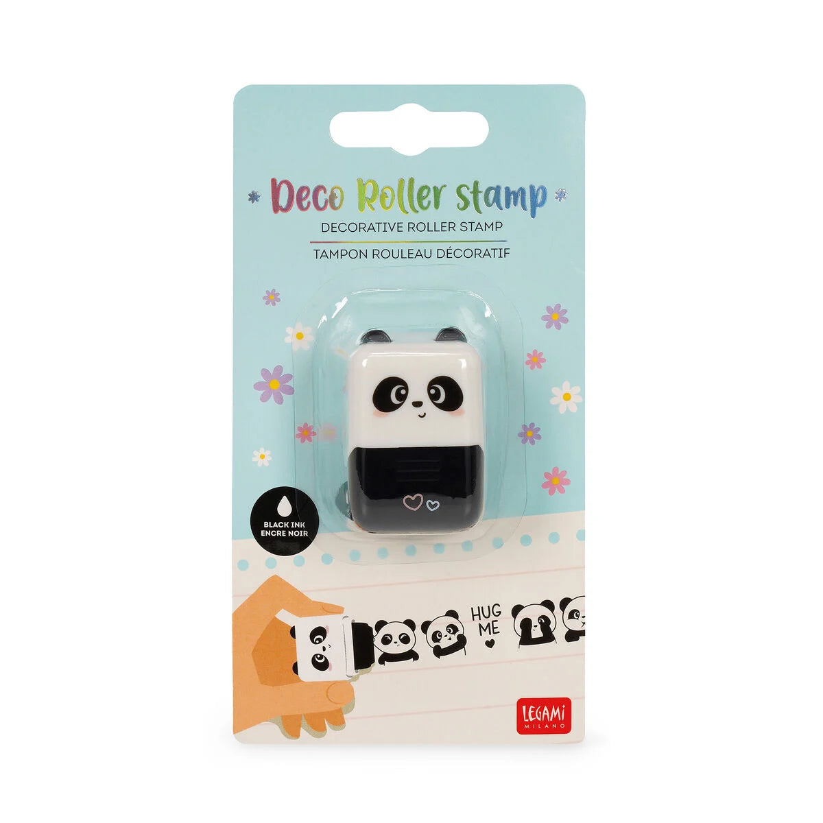 LEGAMI - Deco Roller Stamp - Timbro Decorativo a Rullo Panda