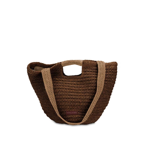 CAMPO MARZIO - ADELLA SHOULDER BAG COFFE BLACK