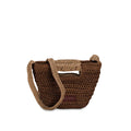 CAMPO MARZIO -  PERLA CROSSBODY BAG COFFE BLACK