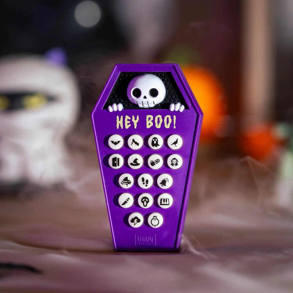 Legami Halloween - Mini Sound Machine con 16 Effetti Sonori Horror - Hey Boo!