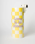 BLOGO VASO SNOOPY LOVE IS IN BLOOM YELLOW