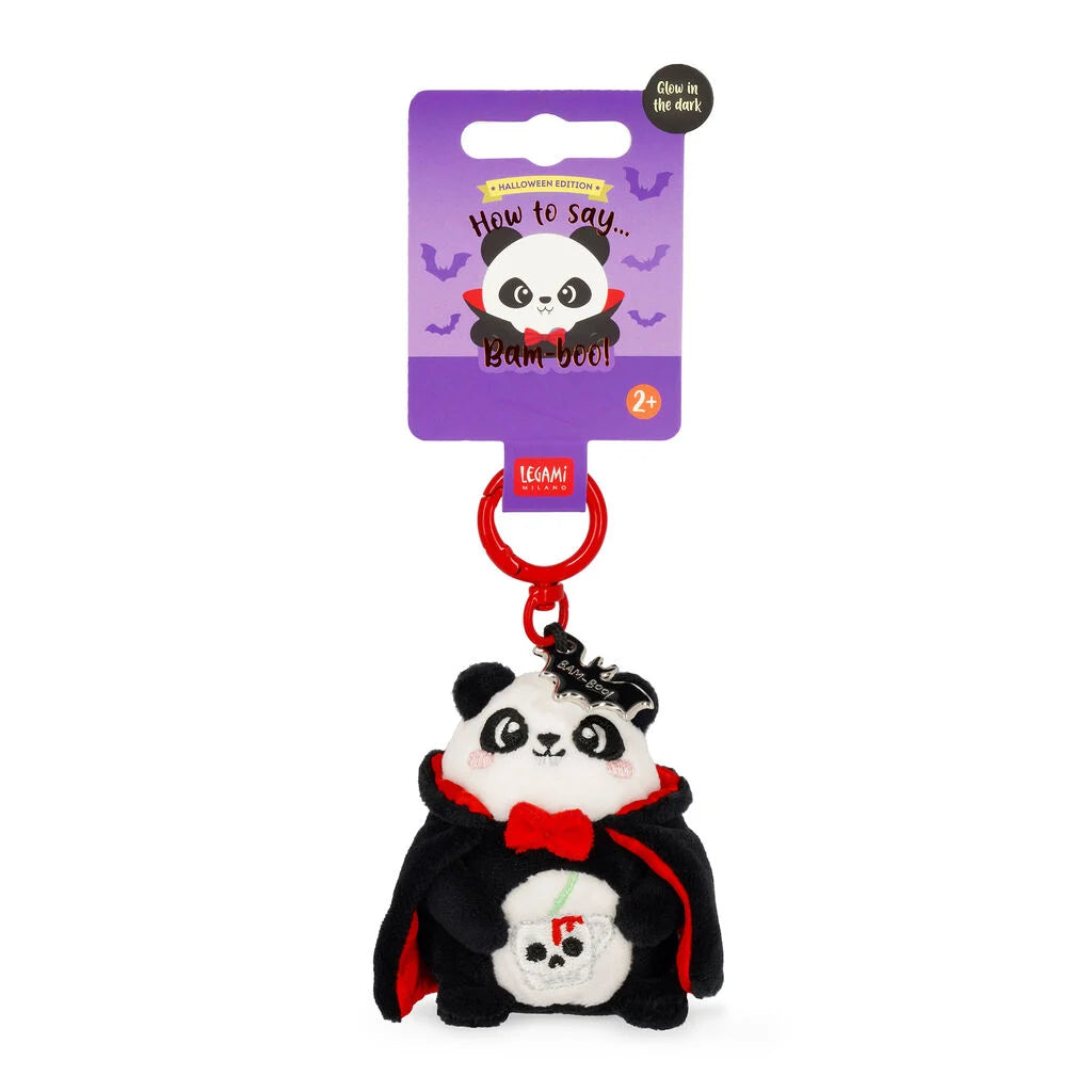 Legami Halloween - Portachiavi Peluche Panda Halloween - Super Soft! Tiny - Bam-Boo!