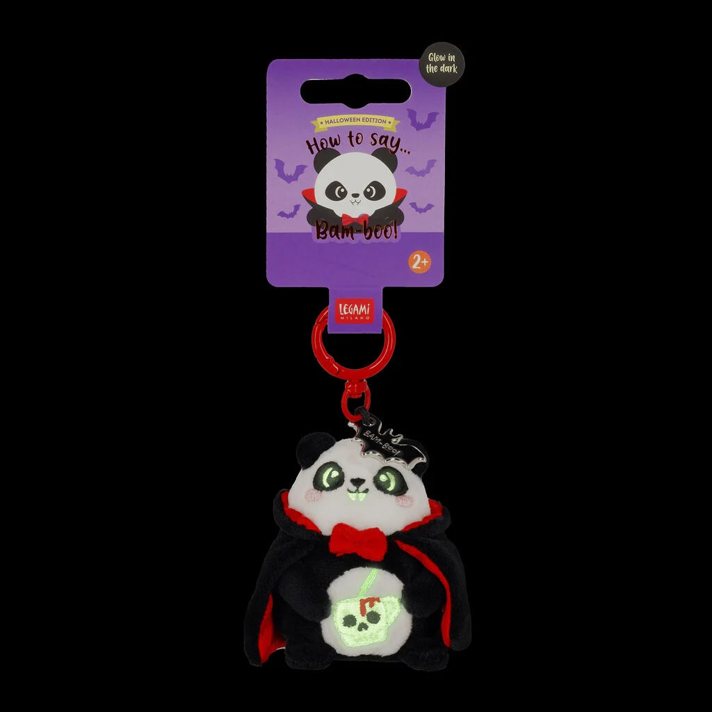Legami Halloween - Portachiavi Peluche Panda Halloween - Super Soft! Tiny - Bam-Boo!