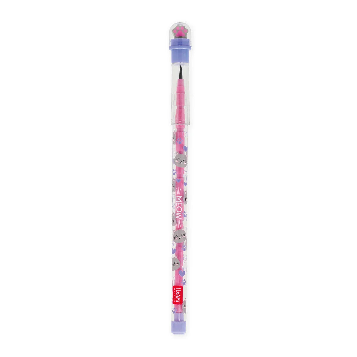 LEGAMI - Take a Tip - Matita Impilabile con Gomma - Kitty