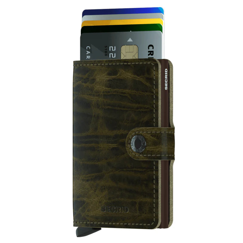 Secrid Miniwallet Dutch Martin – Olive