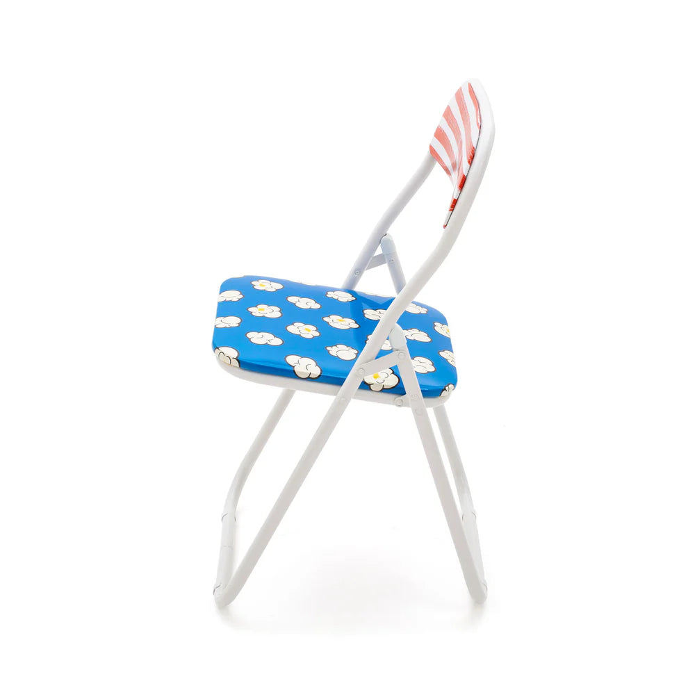 Seletti SEDIA METALLO PIEGHEVOLE "STUDIO JOB-BLOW" POPCORN