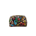 SELETTI - BEAUTY-CASE IN PU STAMPATO"TOILETPAPER" SNAKES