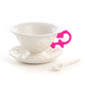 Seletti I-Wares I-Tea – Set da Tè con Manico Fucsia