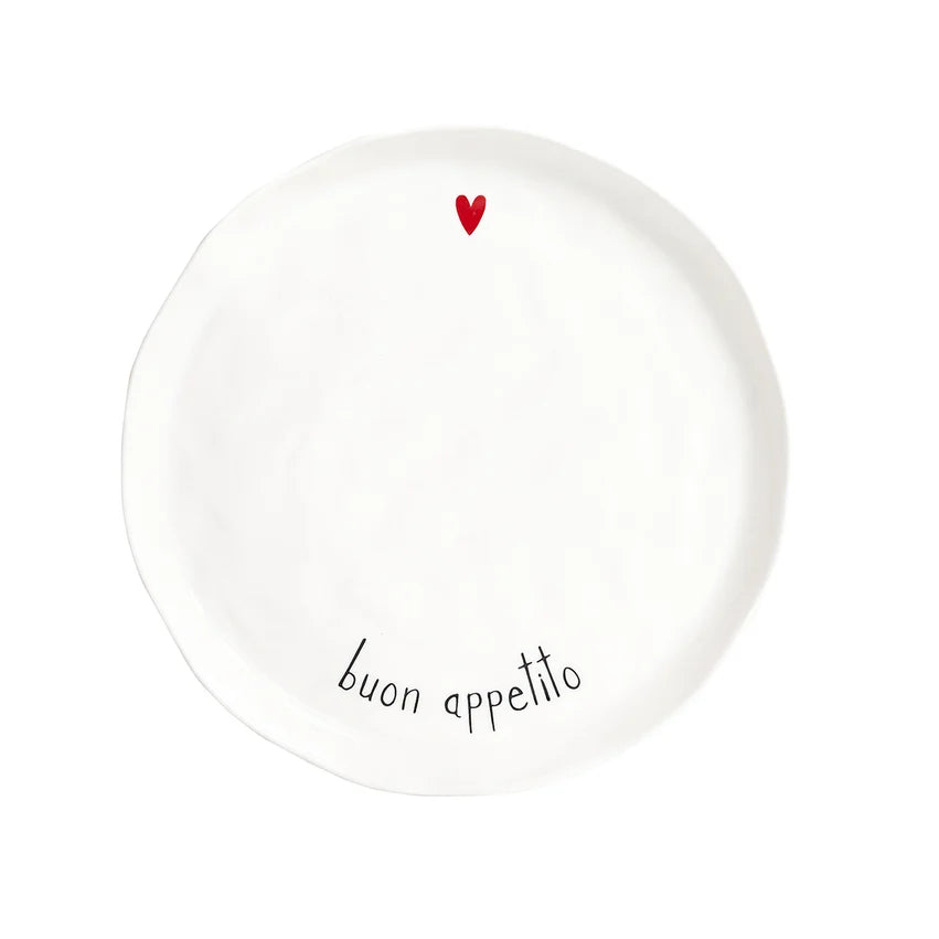 SIMPLE DAY - SET 2 PIATTI PIANI BUON APPETITO