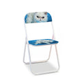 Seletti SEDIA METALLO PIEGHEVOLE "TOILETPAPER HOME" Cm. 43 h. 47/80 - ANGRY CAT