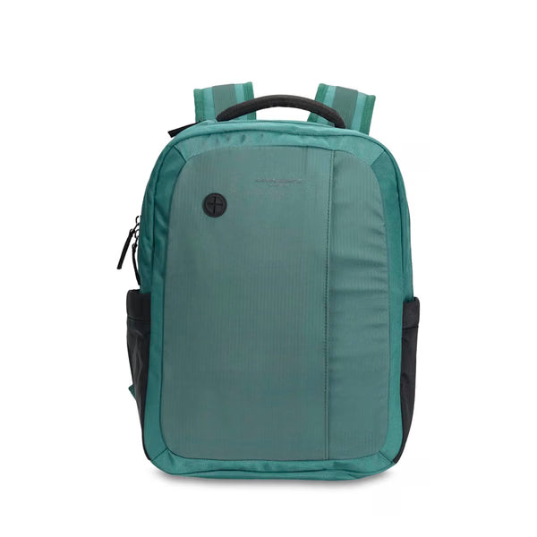 CAMPO MARZIO - Zaino Idrorepellente in Nylon con porta racchetta con Laptop 13" PARIS BACKPACK 13 PETROL GREEN