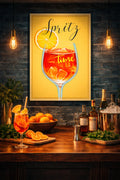 Palais Royal – Quadro LED Spritz, Aperitivo, 60x80 cm