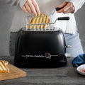 SIMPLE DAY - Tostapane nero decoro Pane tostato
