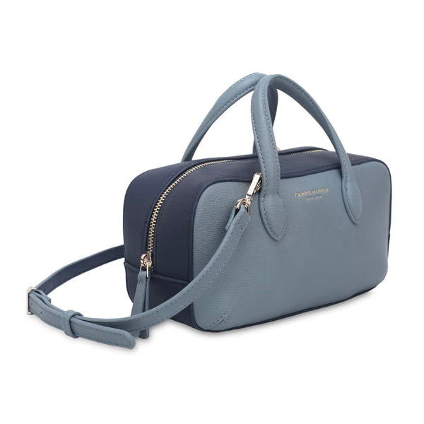 CAMPO MARZIO - Borsa Bauletto Mini Seda - Denim Scuro