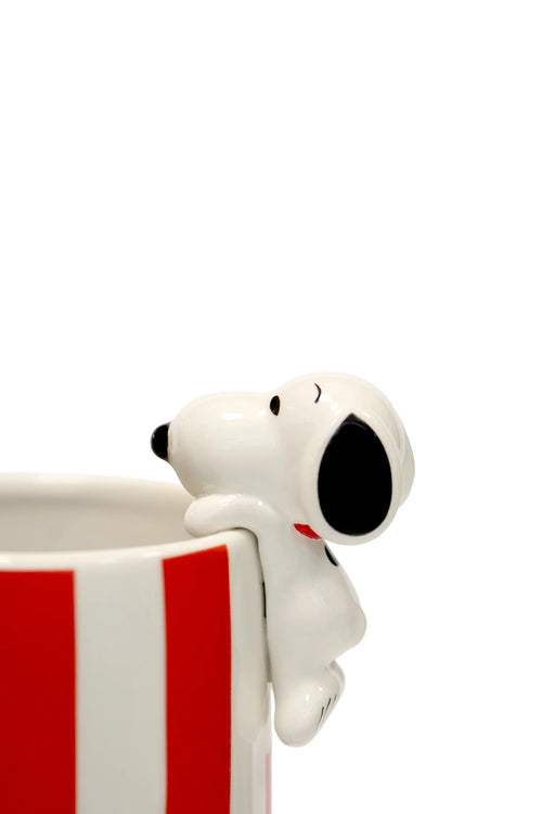BLOGO VASO SNOOPY LOVE IS IN BLOOM RED