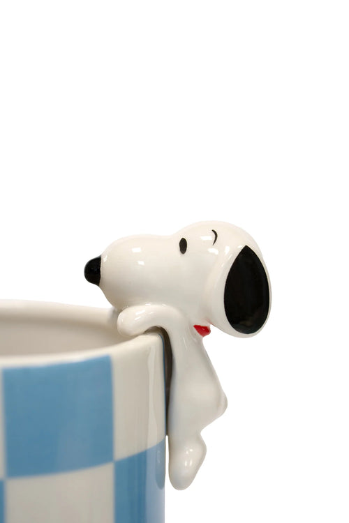 BLOGO VASO SNOOPY LOVE IS IN BLOOM BLU
