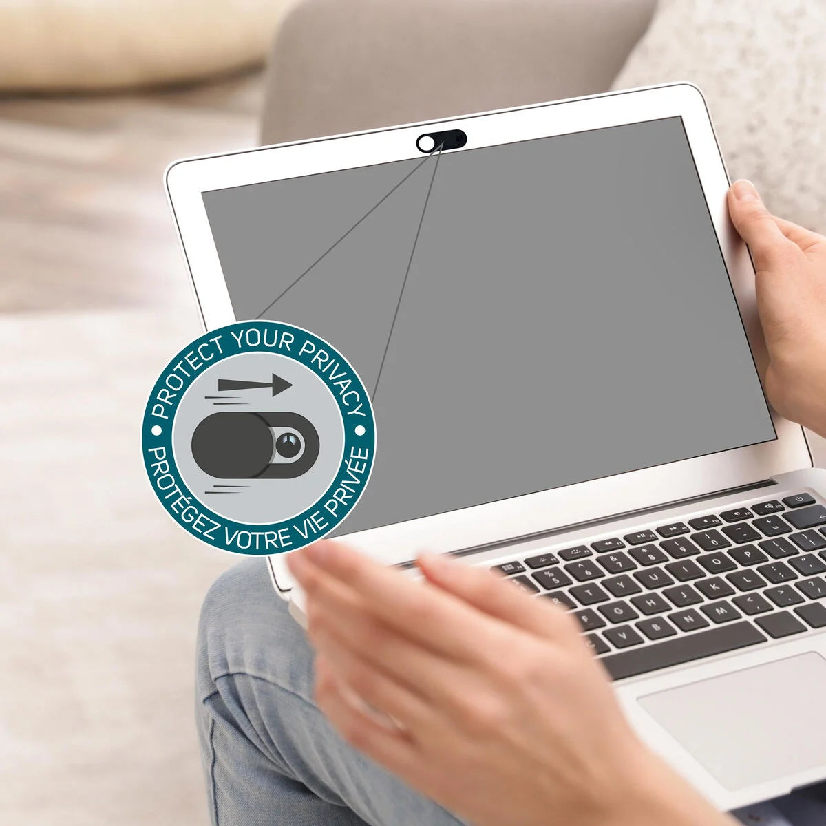 LEGAMI - Webcam Cover - Set di 3 Cover per Webcam