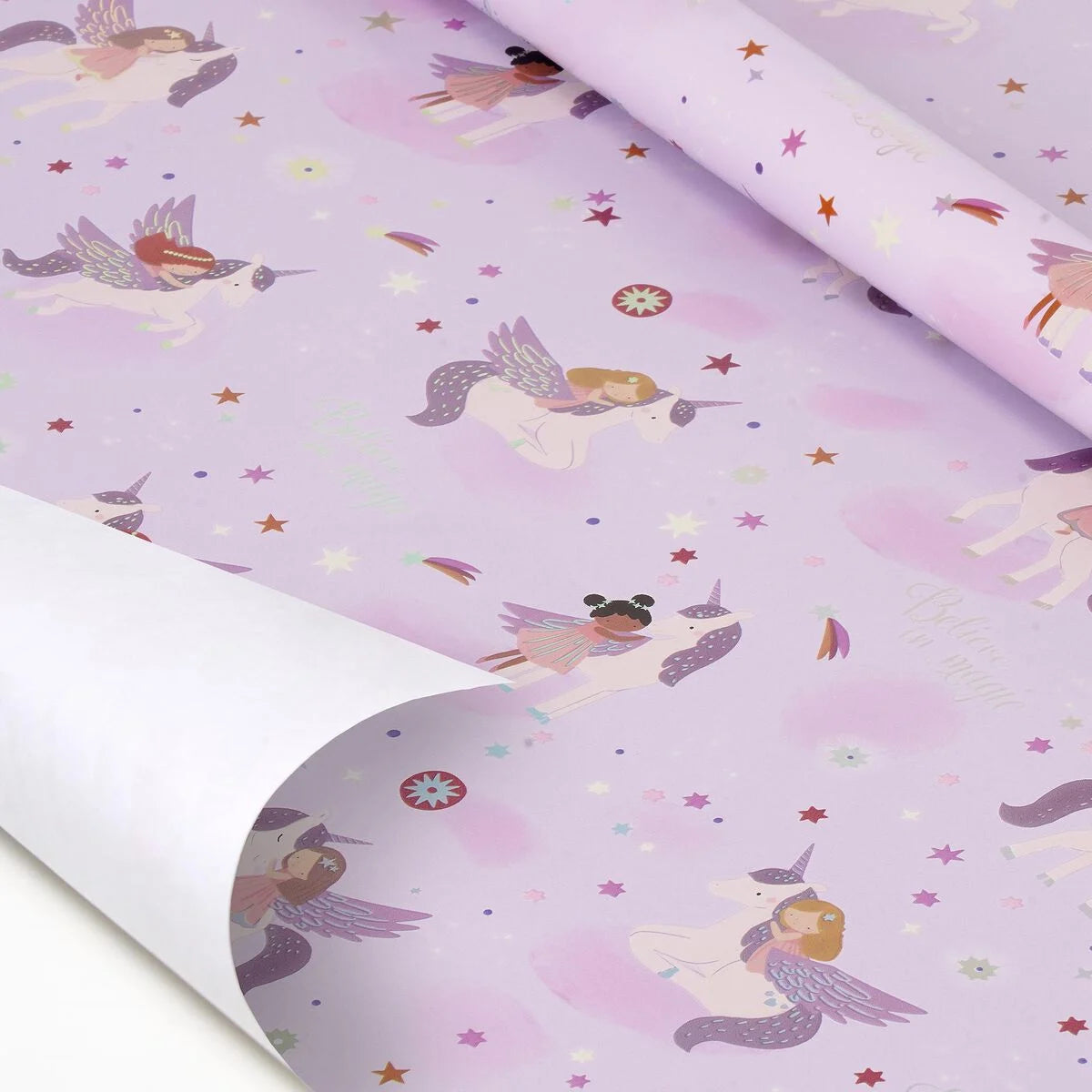 LEGAMI - Wrapping Paper - Carta da Regalo 70x200 Unicorn Lilac