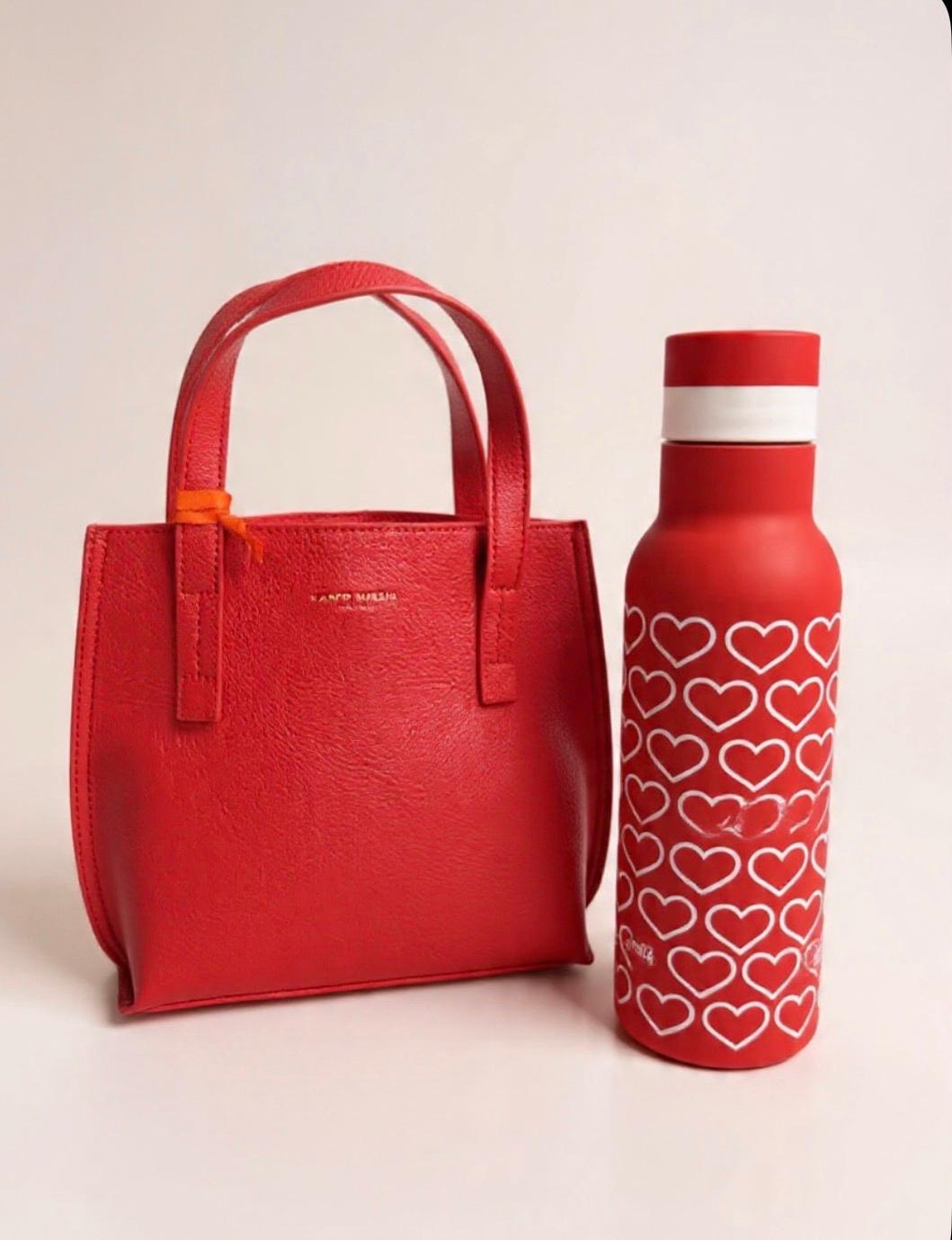 CAMPO MARZIO - Mini Tote Bag ICONIC MINI TOTE BAG CHERRY RED - FUCSHIA