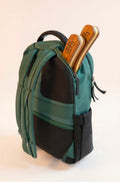 CAMPO MARZIO - Zaino Idrorepellente in Nylon con porta racchetta con Laptop 13" PARIS BACKPACK 13 PETROL GREEN