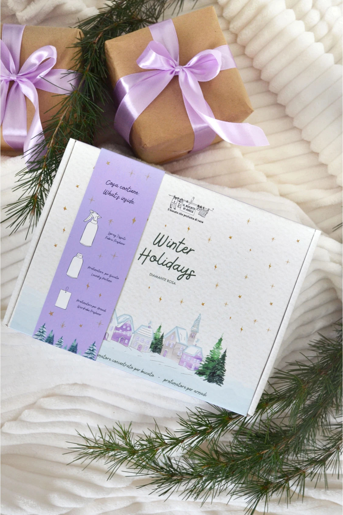Il Bucato di Adele Cofanetto Winter Holidays Diamante Rosa