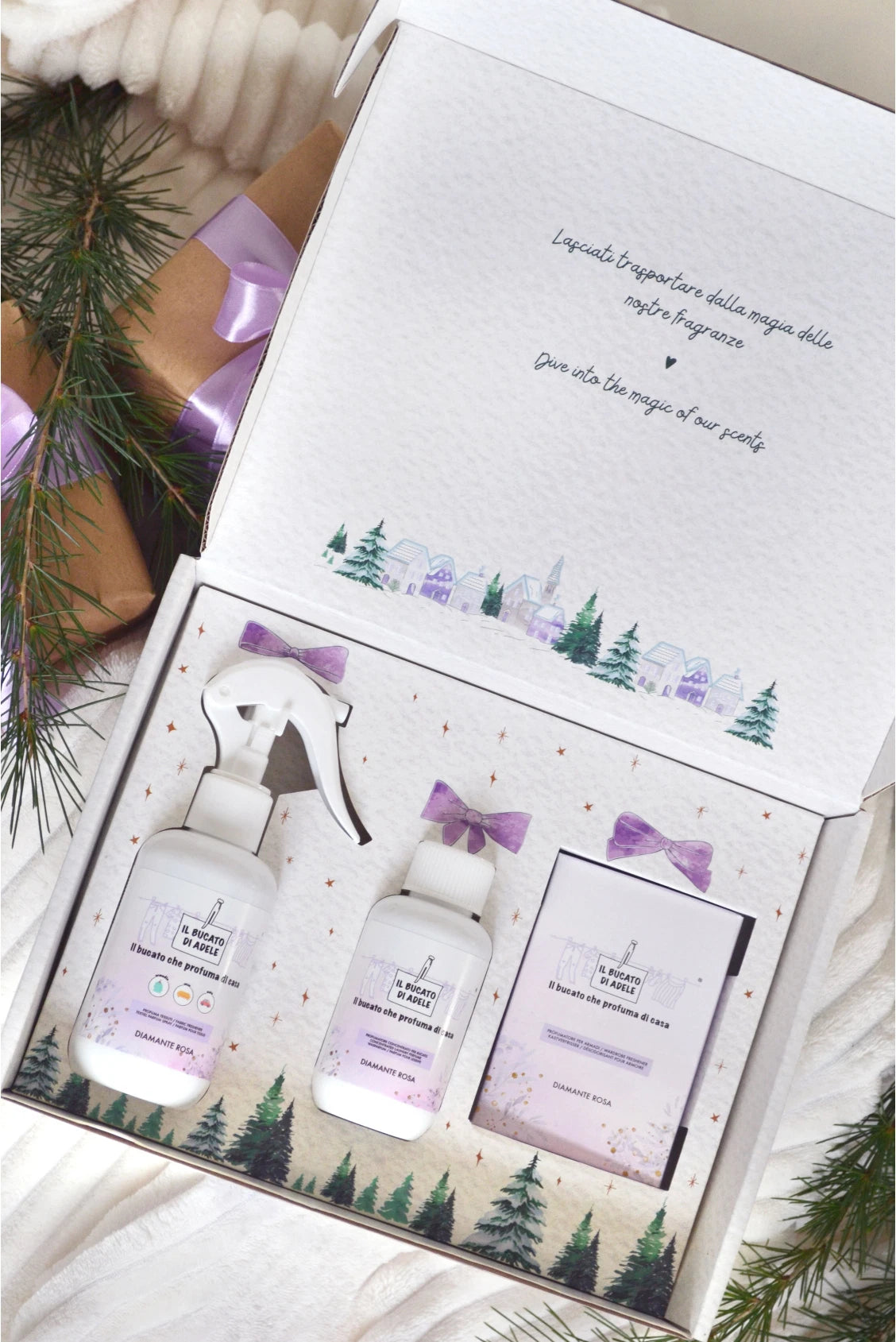 Il Bucato di Adele Cofanetto Winter Holidays Diamante Rosa