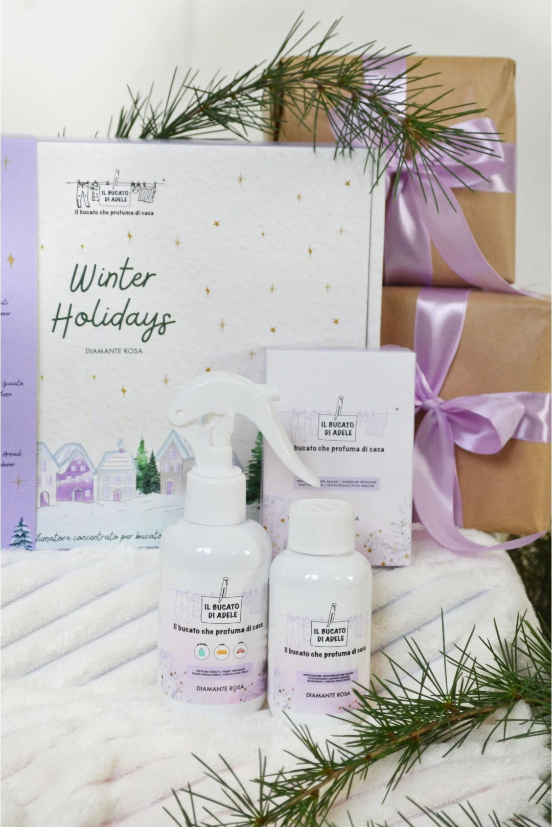 Il Bucato di Adele Cofanetto Winter Holidays Diamante Rosa
