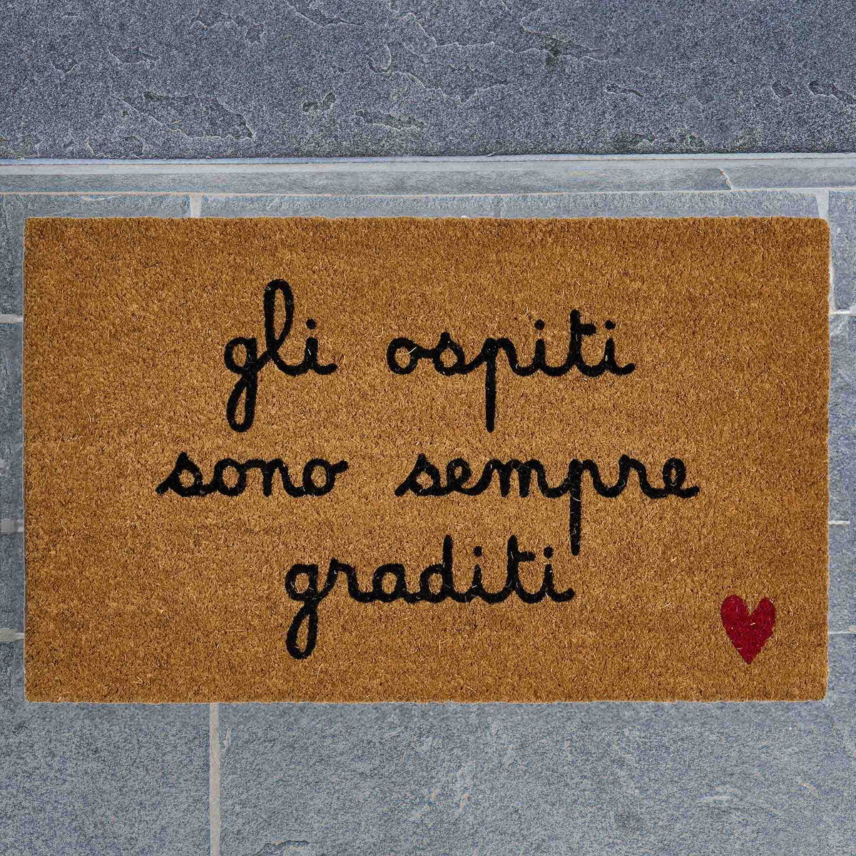 Simple Day Zerbino 45x75 cm - Gli ospiti sono sempre graditi