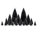 ASSORTED PINE TREES, SET OF 21 04768-AA