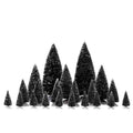 ASSORTED PINE TREES, SET OF 21 04768-AA