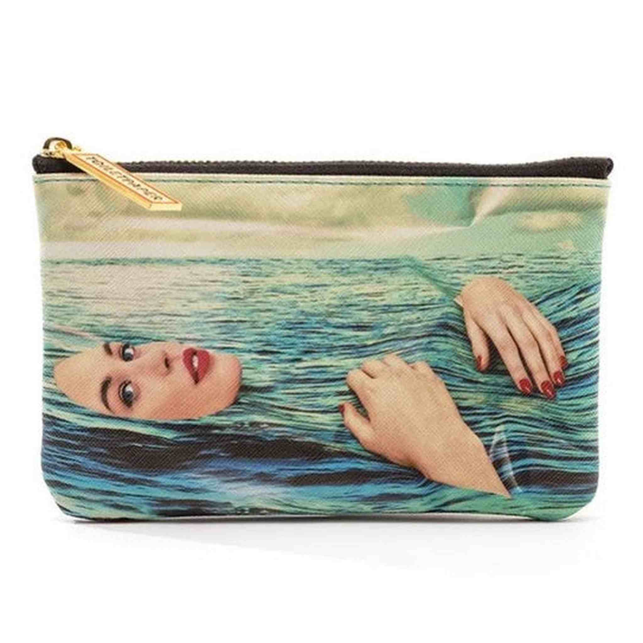 ASTUCCIO IN PU STAMPATO 15,5x9,5 "TOILETPAPER" SEA GIRL