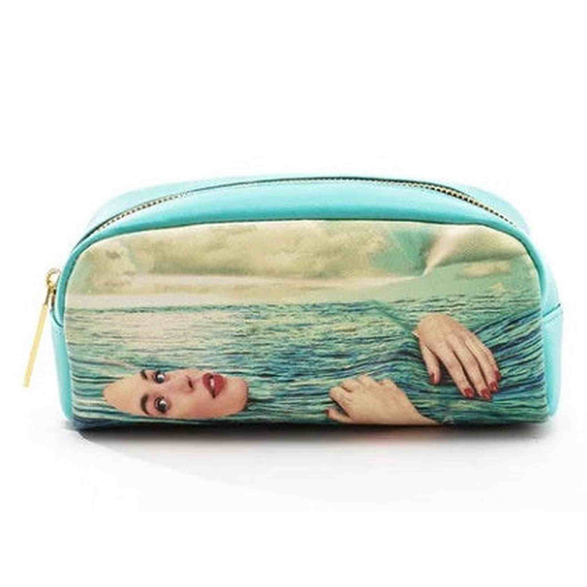 ASTUCCIO IN PU STAMPATO 20x7x9 "TOILETPAPER" SEA GIRL