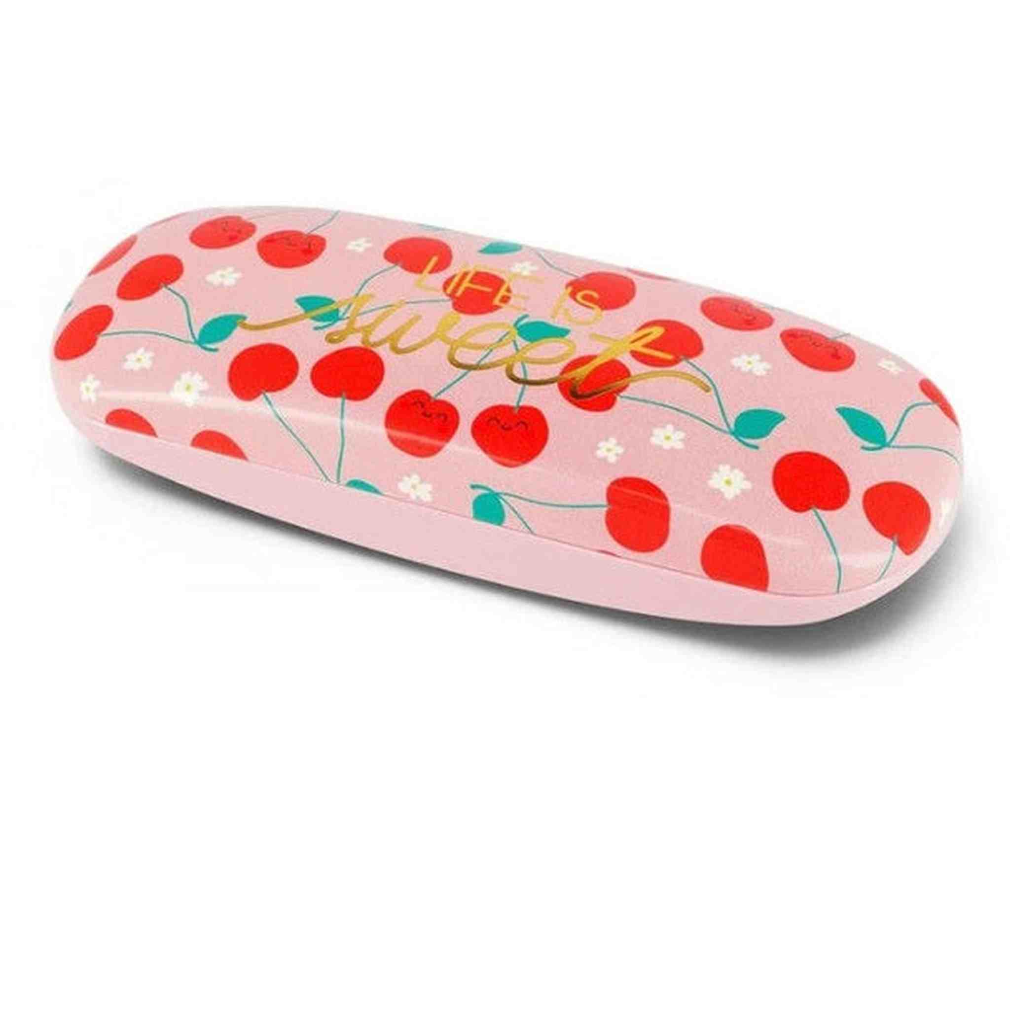 ASTUCCIO PORTA OCCHIALI - CHERRY