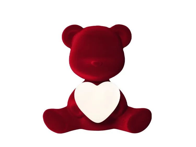 QEEBOO - Teddy Love XS Flock Red