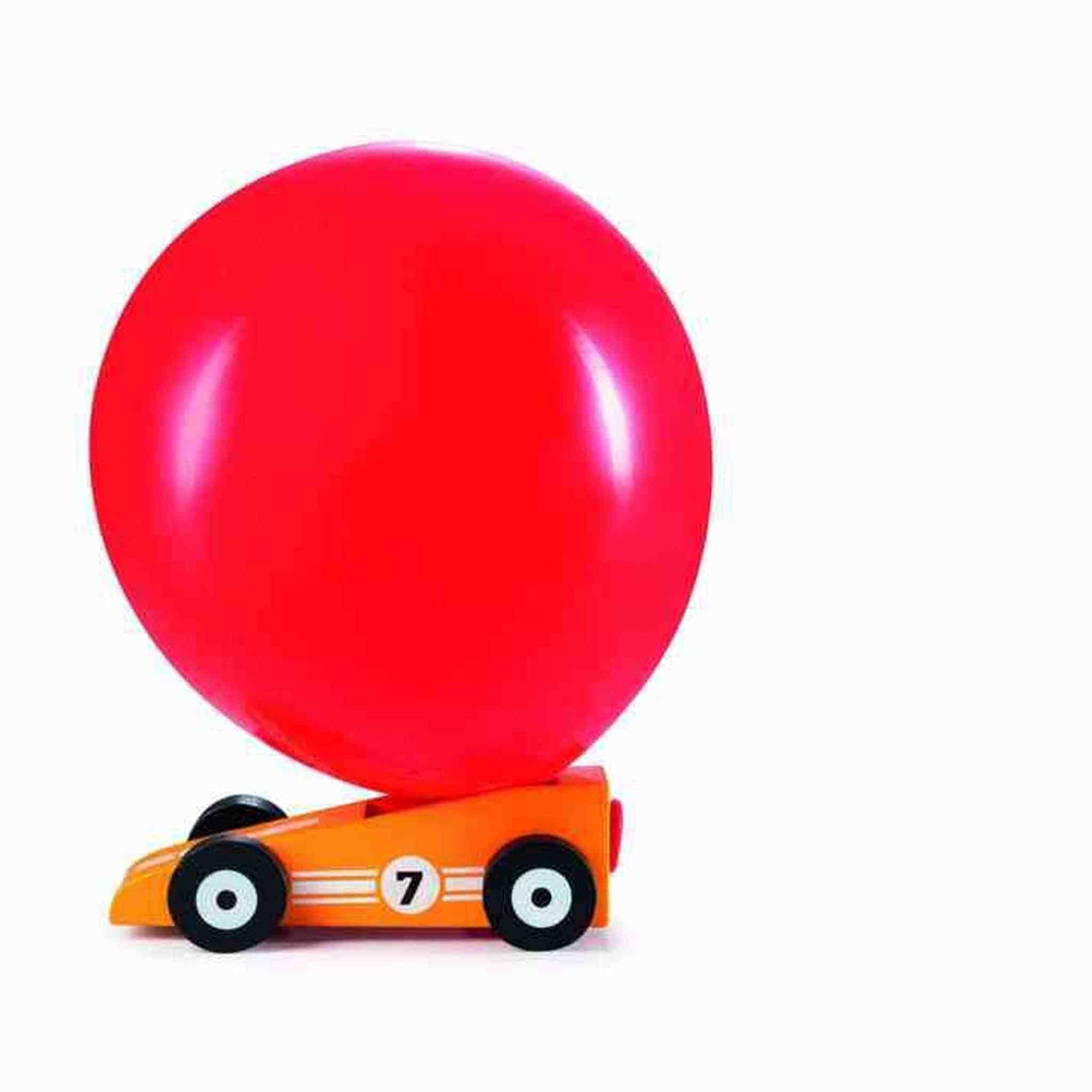 BALLOON CAR ORANGESTAR