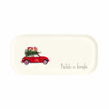 Simple Day Piatto rettangolare in gres Natale in famiglia 31,8 x 15 cm