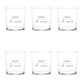 Simple Day Set 6 Bicchieri Casa al Mare 35,5 cl