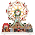 Big Ferris wheel animatedMulticolor-B/O-LED-28,4x17,6x30cm